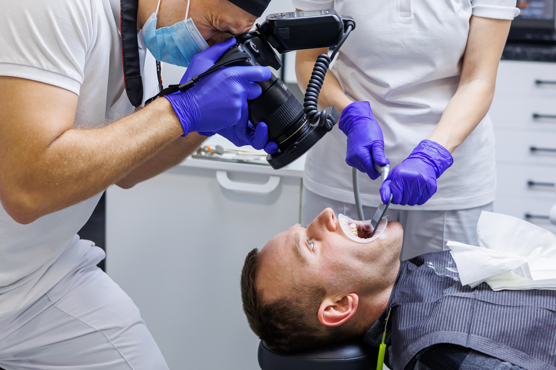 photographies cliniques photographies cliniques Nos technologies Dr Johan Cinçon - Chirurgien-dentiste à La Teste-de-Buch